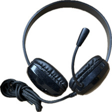 Cyber Acoustics AC-6008 Stereo Headset with Single Plug and Noise Cancelling Mic