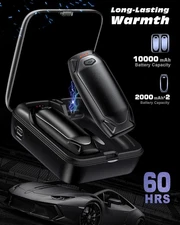 AI Hand Warmers Rechargeable - 2 Pack 14000Mah with Charging Case