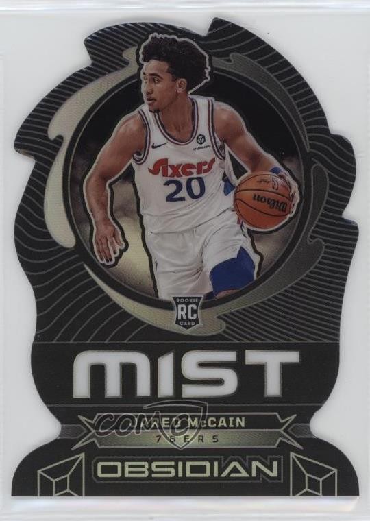 2024-25 Panini Obsidian Mist Jared McCain #12 ru7
