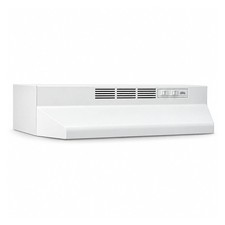Broan-NuTone Under-Cabinet Ductless Range Hood with Charcoal Filter, 30", White