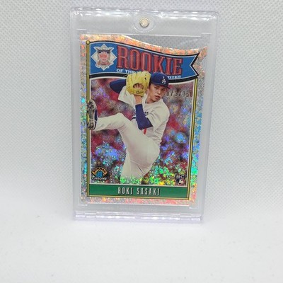 Topps 2025 Bowman Chrome Rookie Roki Sasaki ROY-10 /150 Dodgers