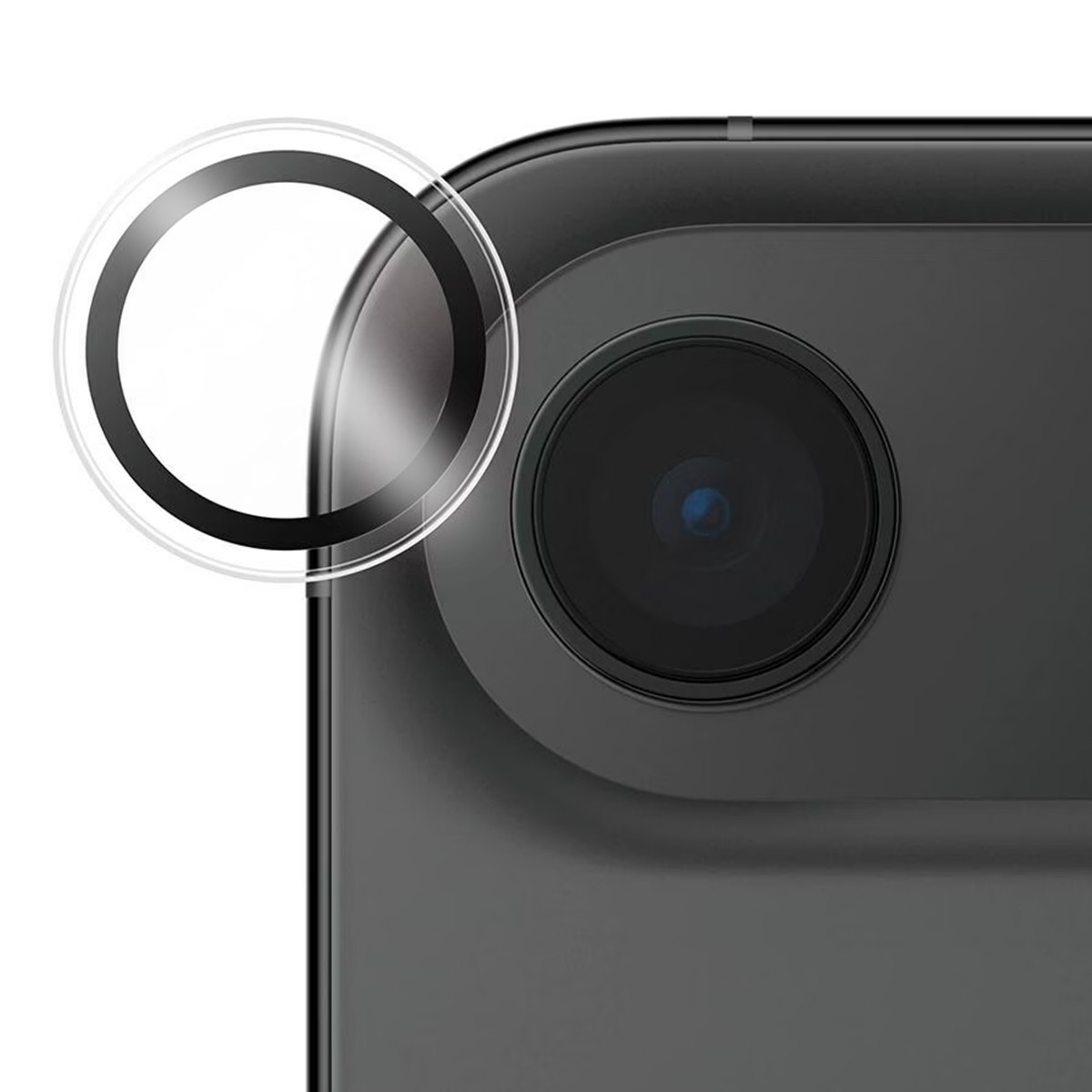 Protection d'objectif iPhone Air verre trempé pour les photos de voyage