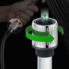 Slim and Efficient Shower Water Flow Regulator Better Control of Water Pressure