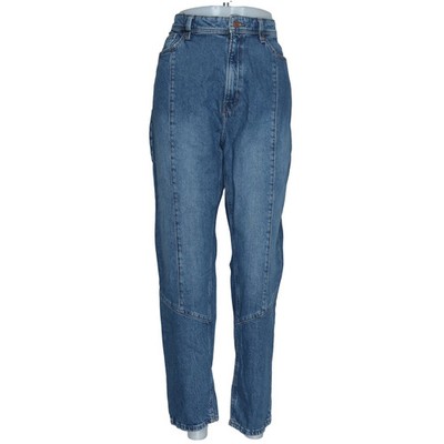 QS by S.Oliver, Jeans, Größe: 42/32, Blau, Baumwolle/Elasthan, Einfarbig #rhf
