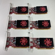 LOT OF 6 AMD Radeon V337 109-C86957-00 Video Card PCIe 2 Display Port
