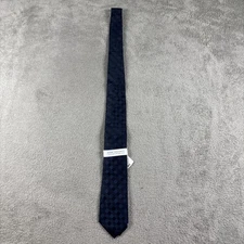 RYAN SEACREST DISTINCTION MEN'S RIVERSIDE STRETCH SLIM TIE ONE SIZE NAVY New