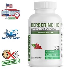Berberina HCl 500 mg de Berberis Aristata | 30 Cápsulas