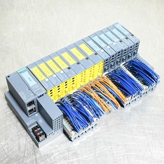 Siemens Simatic ET 200SP Interface Module 6ES7 155 6AU01 0BN0 w/ 13 Modules
