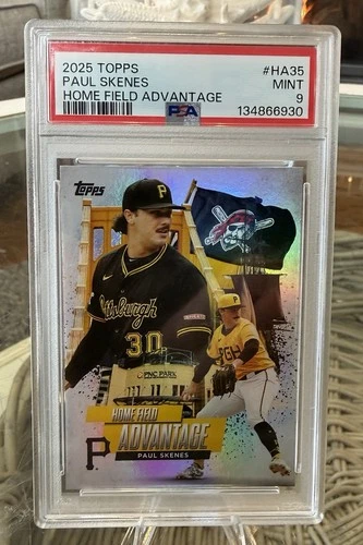 2025 Topps Home Field Advantage Paul Skenes PSA 9 Pirates #HA-35