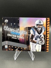 2025 Topps Resurgence Football JONATHON BROOKS Electro-lights SP RC #EL-19