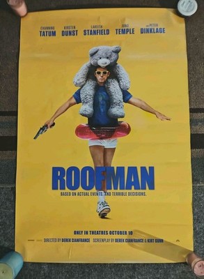 Roofman Original DS Movie Poster 27x40 2025 Channing Tatum Kirsten Dunst AUTH