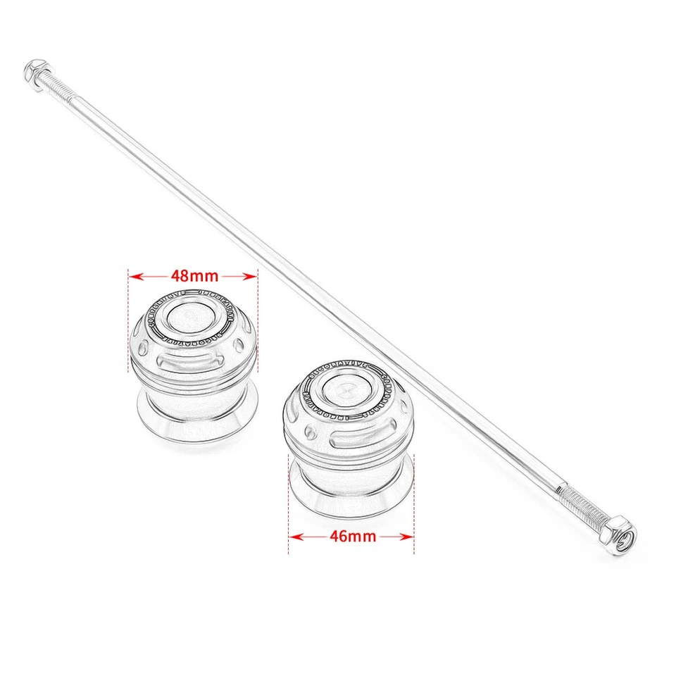 For 1190 RC8 R 2008-2016 1190 Adventure/R 2013-2016 Wheel Axle Fork Crash Slider - Image 4 of 4