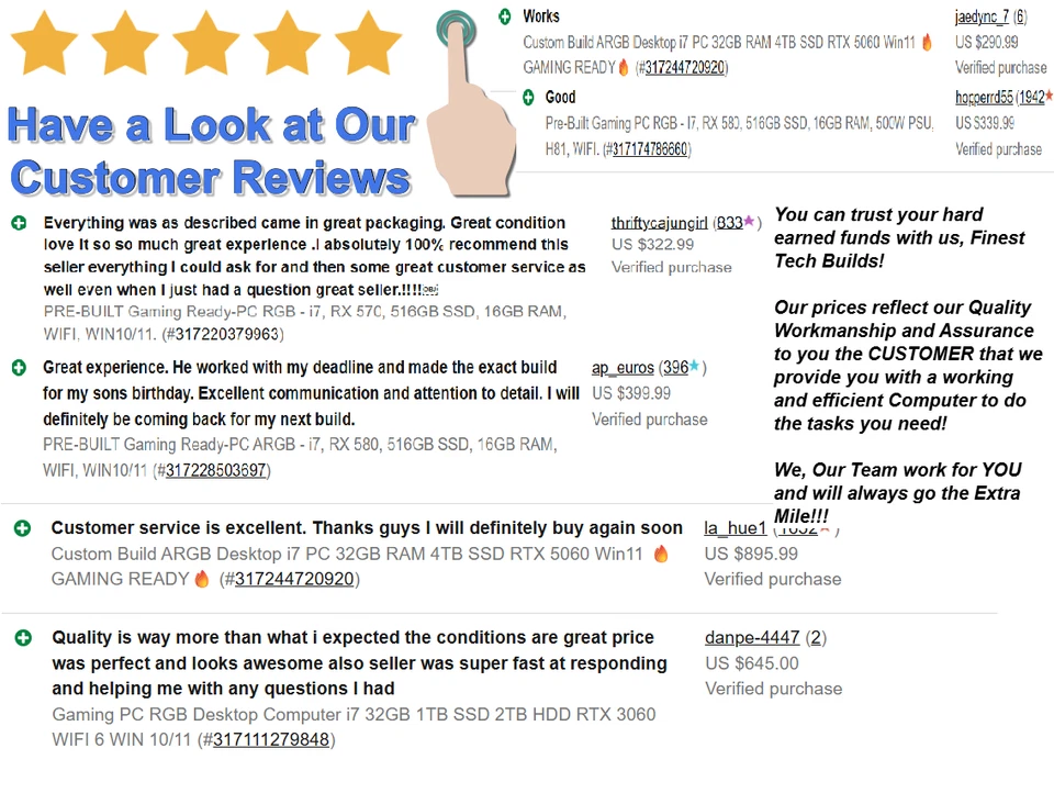 Custom Gaming/Workstation PC build! | Read Description - Image 2 of 4