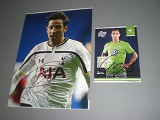 Ismail Azzaoui  VFL Wolfsburg  signed signiert Autogramm auf 20x28 Foto + AK