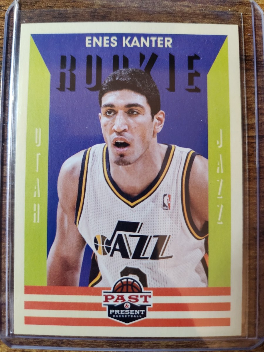 Carte Panini Enes Kanter #12 Draft Pick Auto PSA 10 - 2011 Past & Present, NBA Utah Jazz - GRADÉE PARFAITE