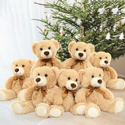 Teddy Bears Stuffed Animals Bulk 10 Packs, Bulk Teddy Bears for Baby