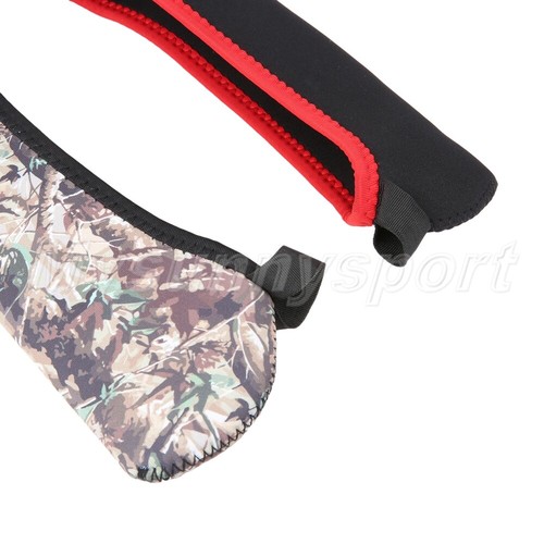Sac de chasse au fusil portée dénuée néoprène couverture fusil pistolet à air comprimé tir à la cible - Photo 3/8
