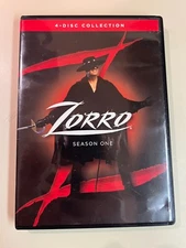 Zorro: The Complete Season 1 DVD, A&E, TV Series, Duncan Regehr, Read for Info