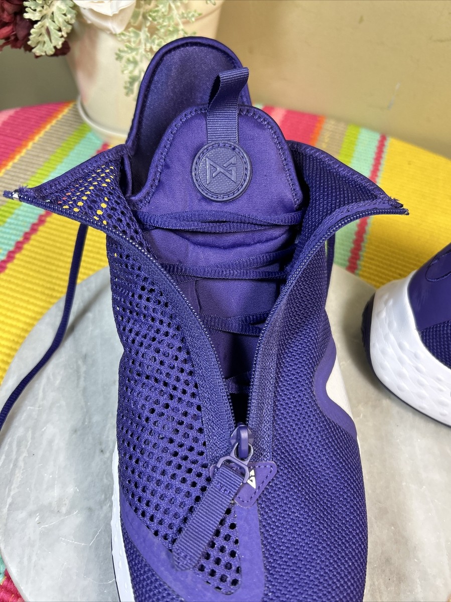 Nike PG 4 TB Men\'s New Orchid/White Low Top Lace-Up Sneakers CW4134-501 NWNB Nike PG 4 TB Promo Orchid Basketball Shoes CW4134-501  main image 4