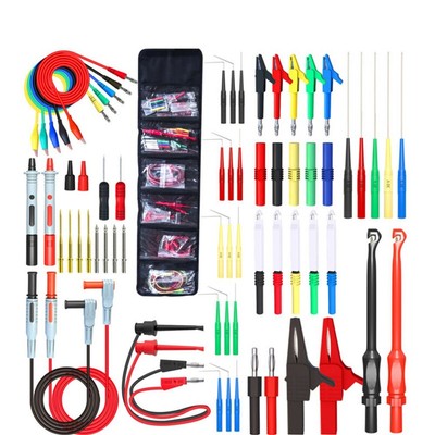 Multimeter Probe Set mit 61 teiliges Back Probe Set und Bananenstecker