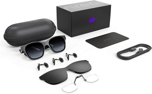 Nreal Air Glasses Black AR VR Glasses Smart Glasses 2022 - 第 1/6 張圖片