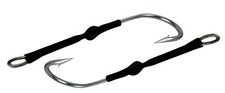 2 PACK SINGLE STIFF HOOK RIG 9/0 FOR TROLLING LURES