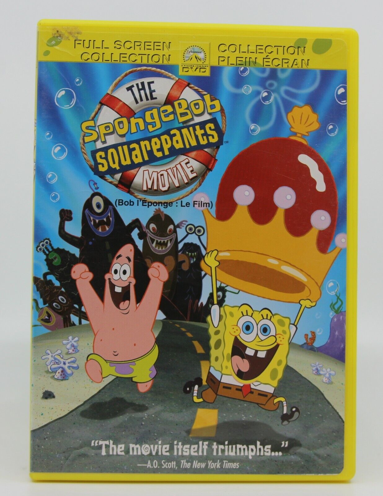 spongebob squarepants movie cover