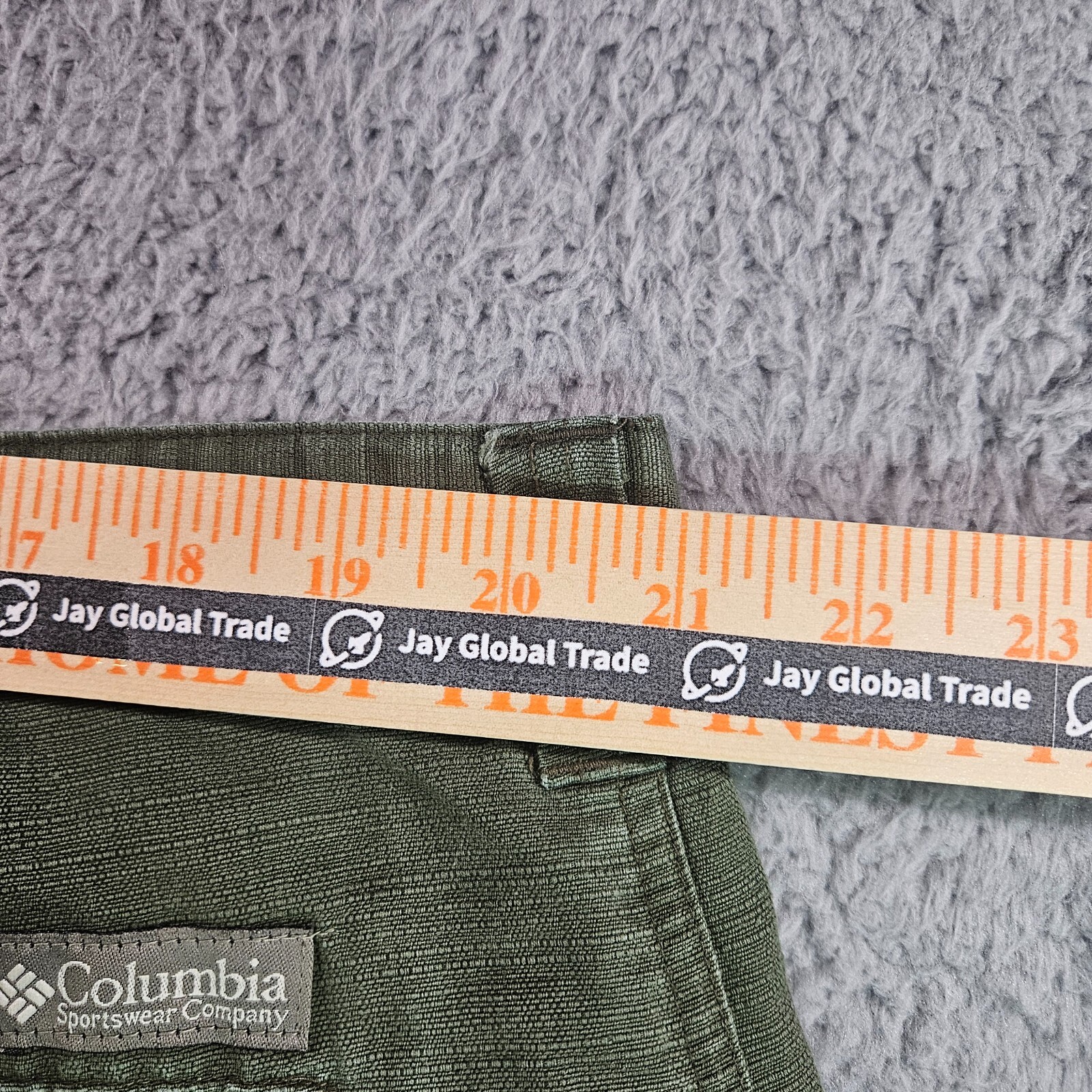 Columbia Sportswear Company Shorts Mens Size 42 x8 Flat Front Green thumbnail 8