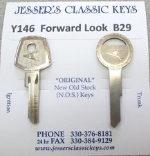 Nos Forward Look Original Key Set Plymouth Dodge Chrysler 300 1959 1960 1961