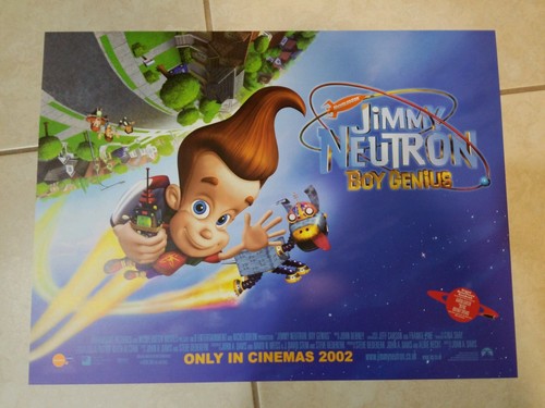 Jimmy Neutron movie poster - Nickelodeon - 12 x 16 inches | eBay