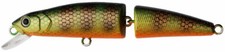 Challenger 3 1/2" JR Jointed Minnow 5/16 Oz Fishing Lure C39 Brown Sucker