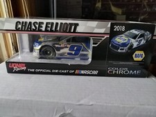 chase elliott 1/24 2018 9 napa autoparts chevy camaro color chrome
