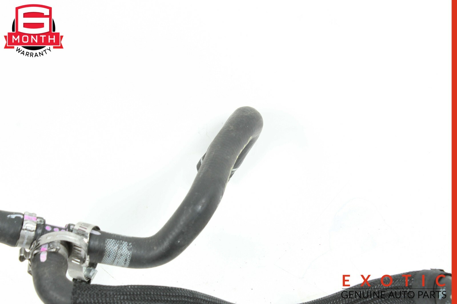 14-17 Maserati Ghibli S Engine Cooling Radiator Hose Tube Pipe OEM