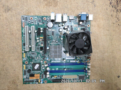Lenovo 89Y9301 MB W/ INTEL SLGTE CPU, W/ IO PANEL NO MEM, TESTED