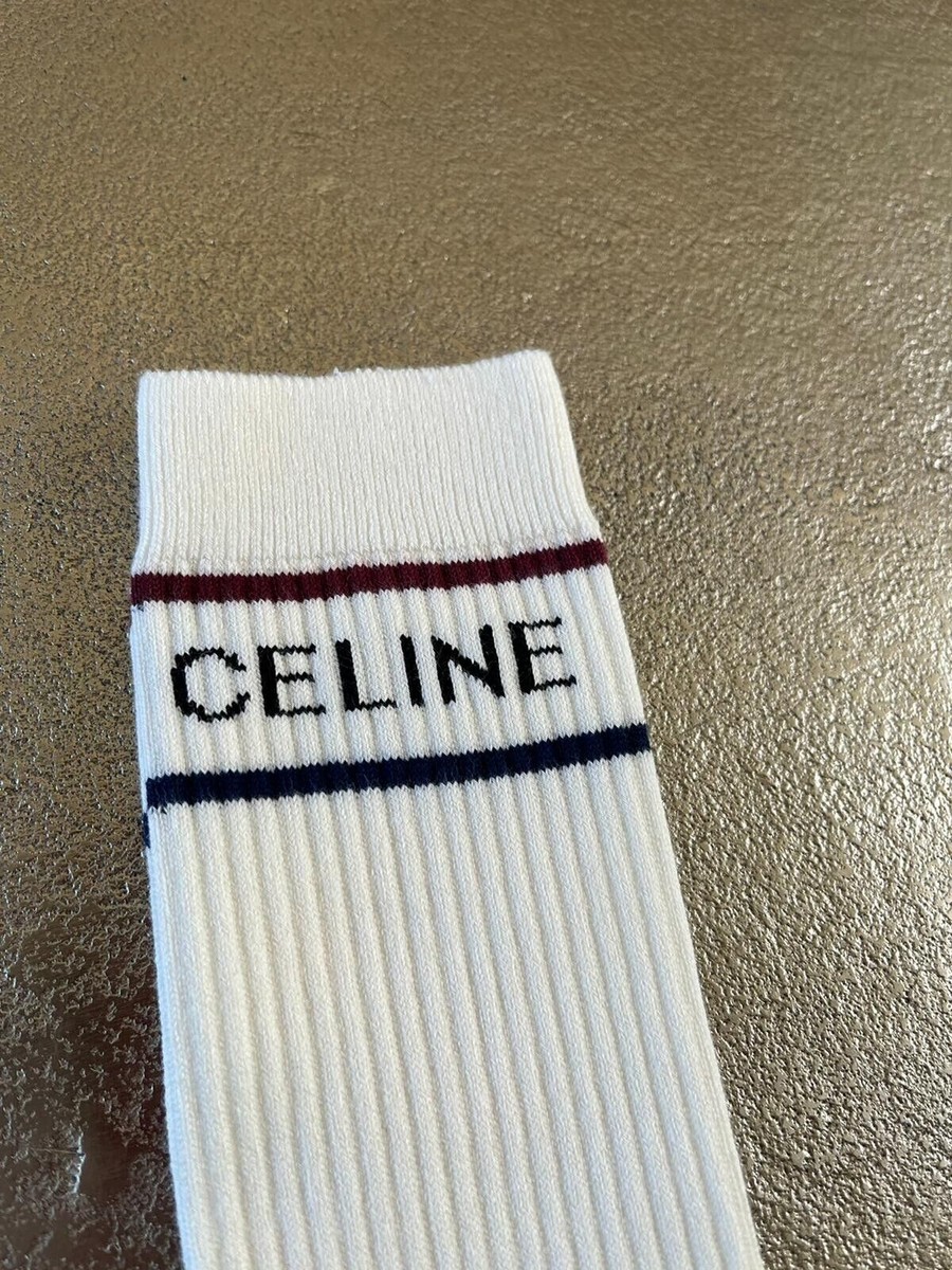 CELINE ホワイトリブソックス 新品タグ付き s-l1200.jpg