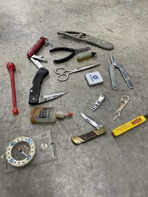 dolphin tackle box F8 Lot Of Vintage Tackle Box Tools Berkeley Kodak Dolphin Fish Scaler Hook