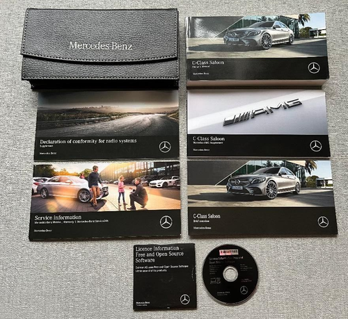 MERCEDES C KLASSE LIMOUSINE AMG BESITZERPAKET / HANDBUCH / HANDBUCH 18-22 (2018)