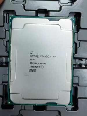 Intel Xeon GOLD 6330 2.00GHZ 28-Core 42MB L3 Cache 205W SRKHM CPU Processor
