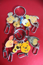 Disney Keychains  clips Mickey Minnie Donald Pooh Eeyore Piglet and Tigger