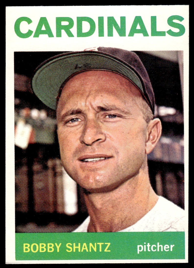 1964 Topps Bobby Shantz St. Louis Cardinals 278 eBay