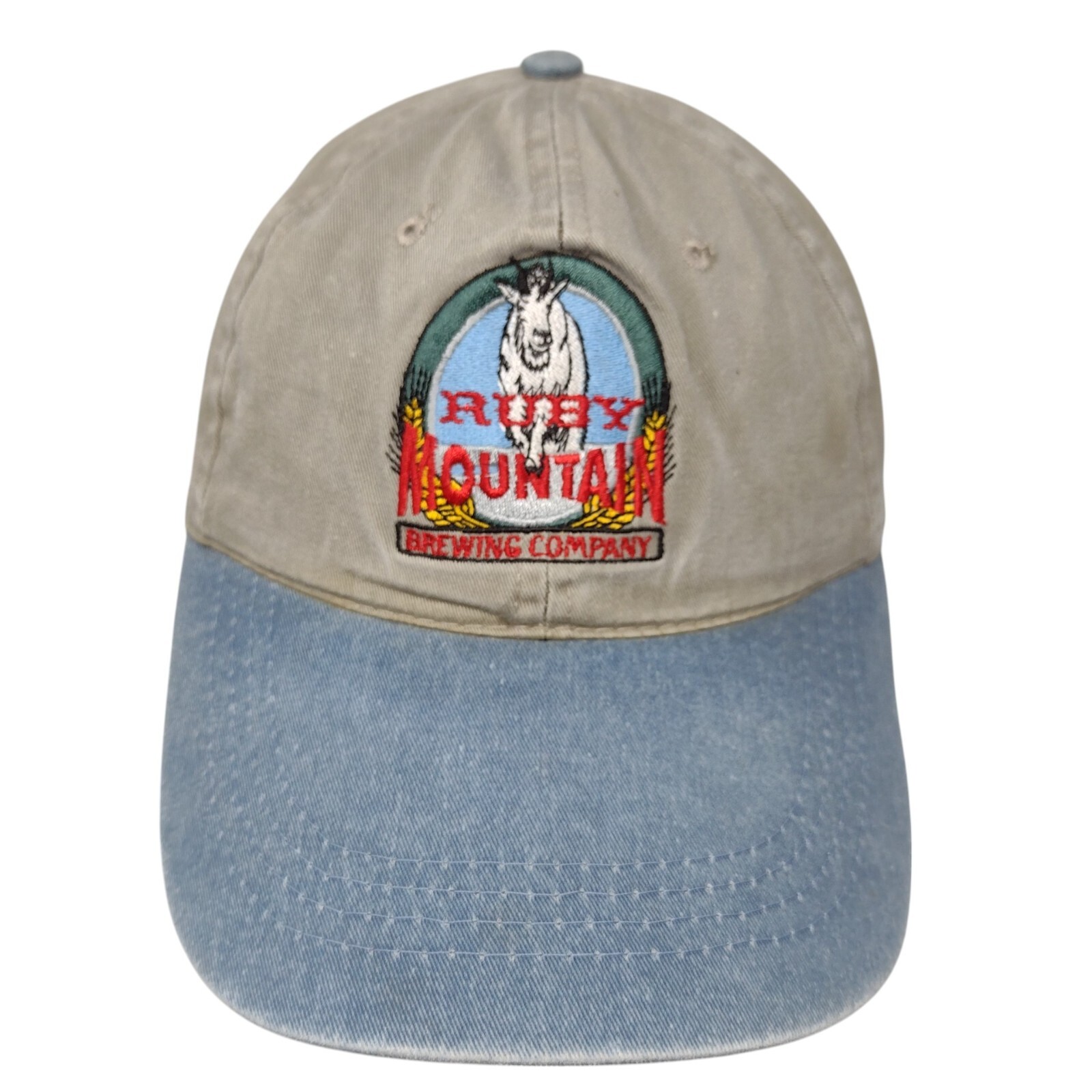 Ruby Mountain Brewing Company Strapback Hat Multi… - image 1