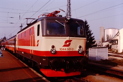 Österreichische OBB 1044-501 Eisenbahn Lokomotive Dia Ref 312 von 1988
