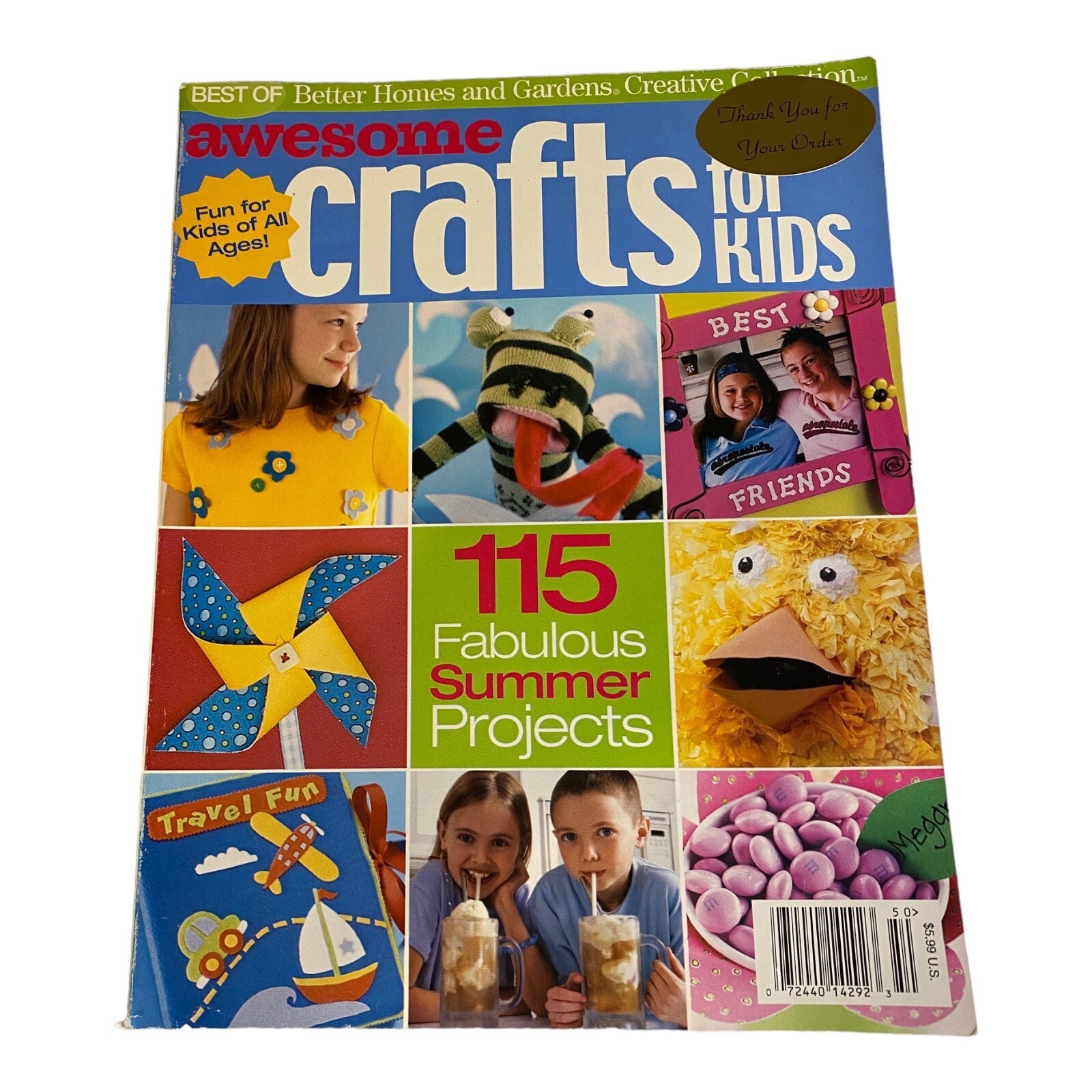 Better Homes and Gardens Crafts for Kids Magazine 2005 115 Summer ...