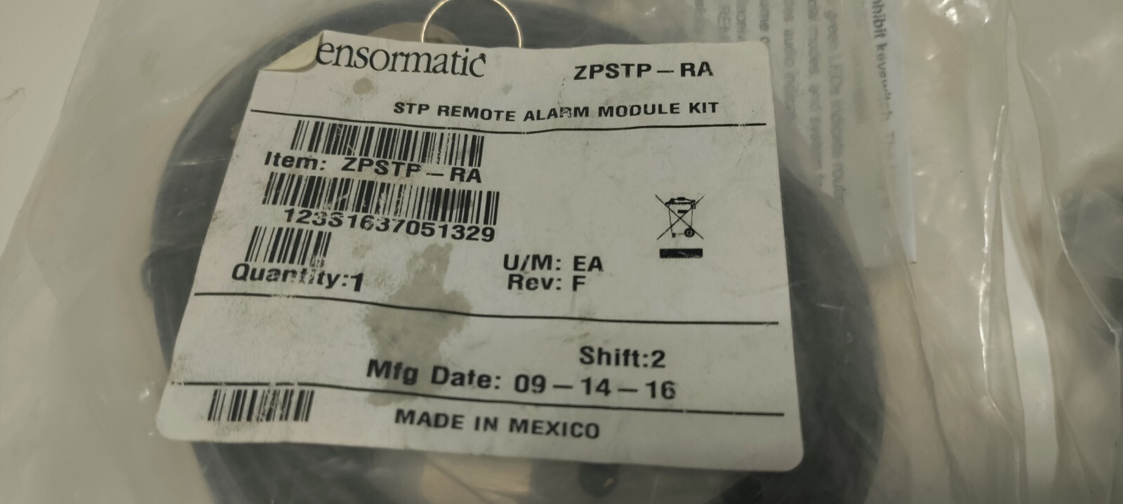 Lot of 2 Sensormatic ZPSTP-RA STP Remote Alarm Module Kit
