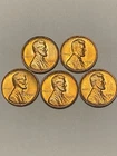 1956 D Wheat Cent BU Penny Brilliant Uncirculated. Just out of the roll