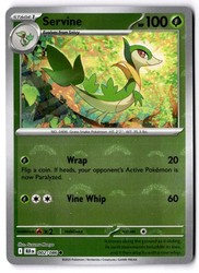 Servine (Poke Ball Pattern) 002/086 Black Bolt Common Holo