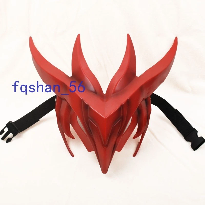 League of Legends The Unforgotten Yone Resin Mask Cosplay Live Show Props Gift - Image 3 of 4