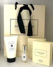 Jo Malone Peony & Blush Suede+ Cologne 9ml + 1.5ml + Body & Hand Lotion 50ml