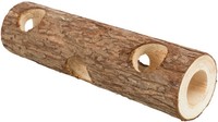 Trixie RöHrentunnel Aus Rindenholz Ø 8 × 30Cm FüR Kleinnager Spieltunnel Hamster