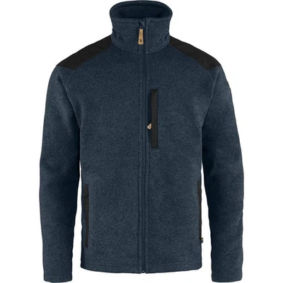 Fjällräven Buck Fleece Herren Fleecejacke Midlayer dark navy blau